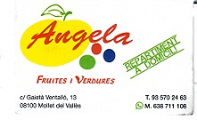 FRUTAS Y VERDURAS ANGELA