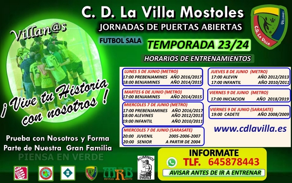 Jornadas de puertas abiertas 23/24