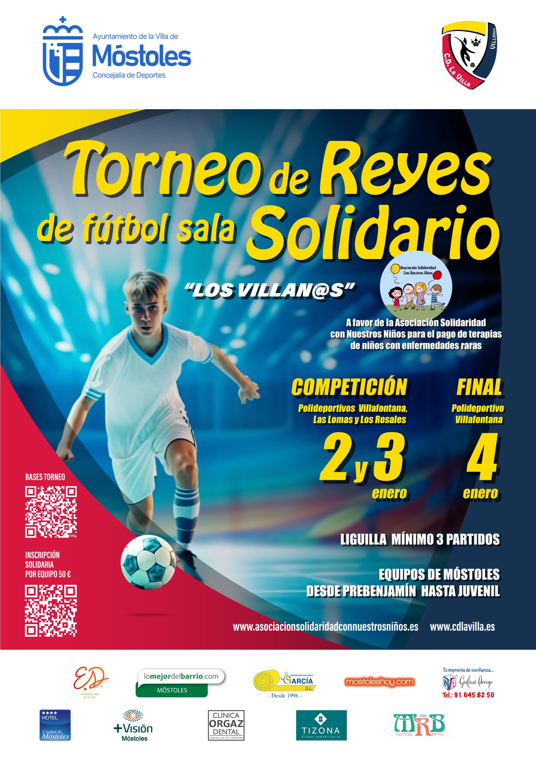 "Torneo de Reyes de fútbol sala Solidario” Los Villanos”