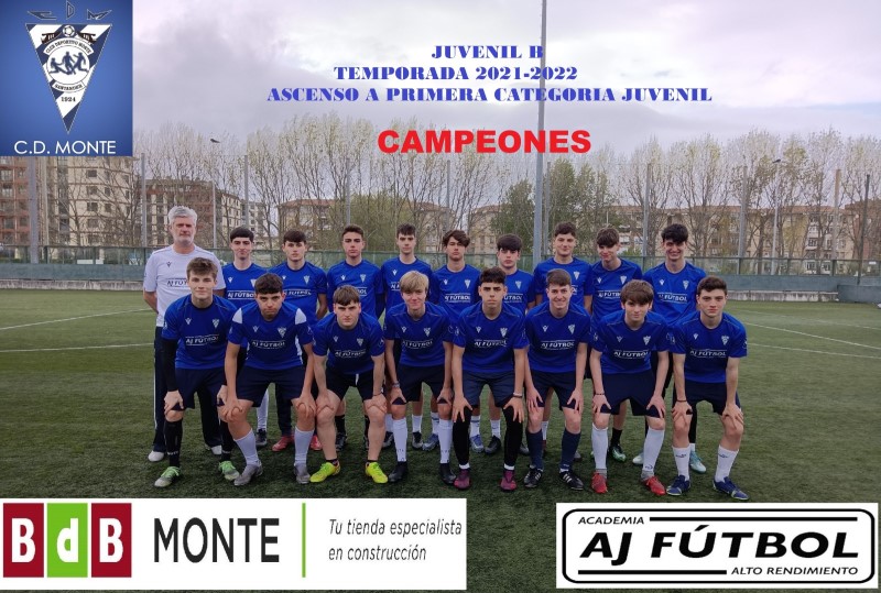 El Juvenil B racinguista despide el curso como campeón del Grupo XVII ante  el Club Deportivo Tropezón, Real Racing Club