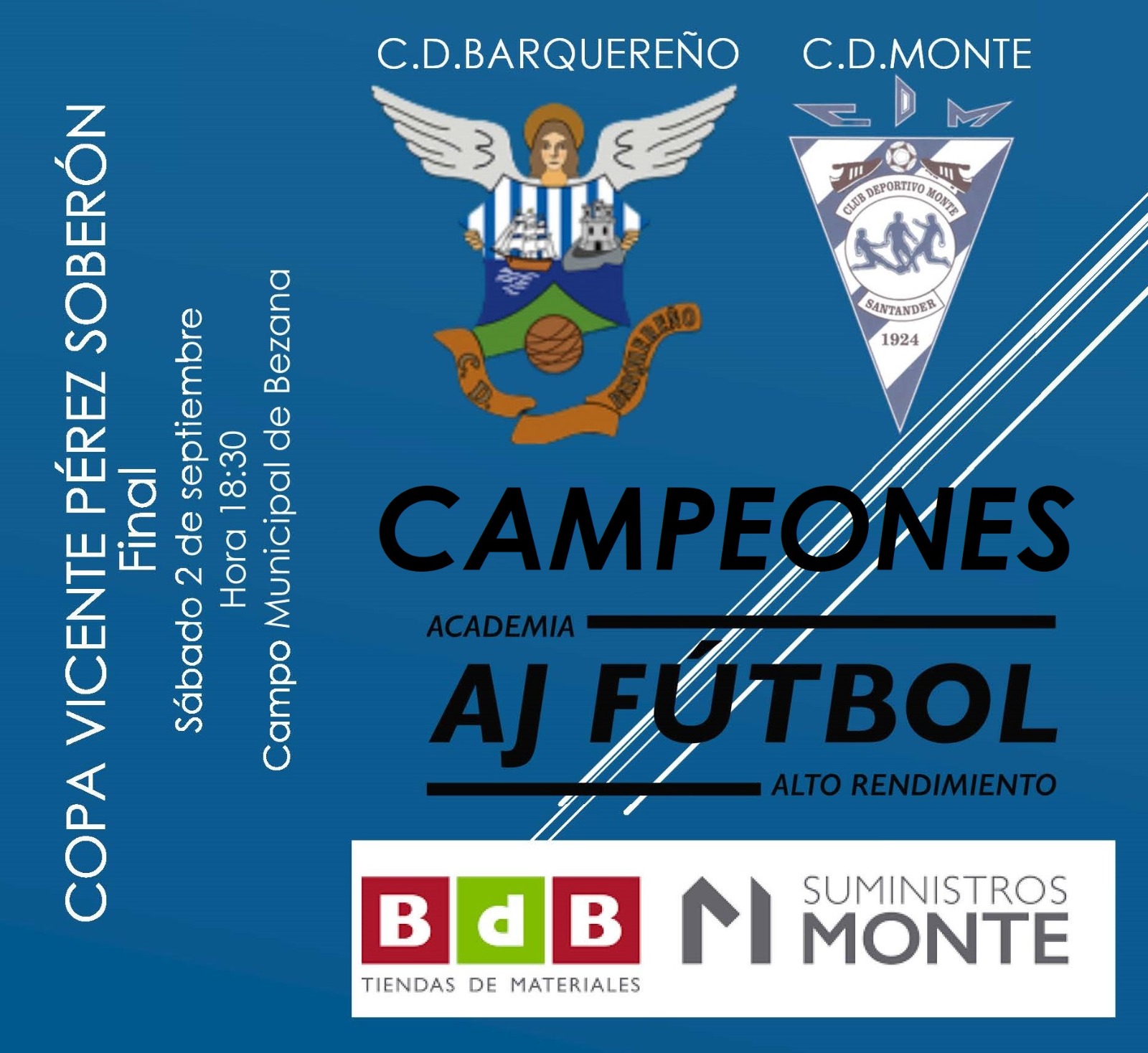 Campeones de la Copa Vicente Pérez Soberón