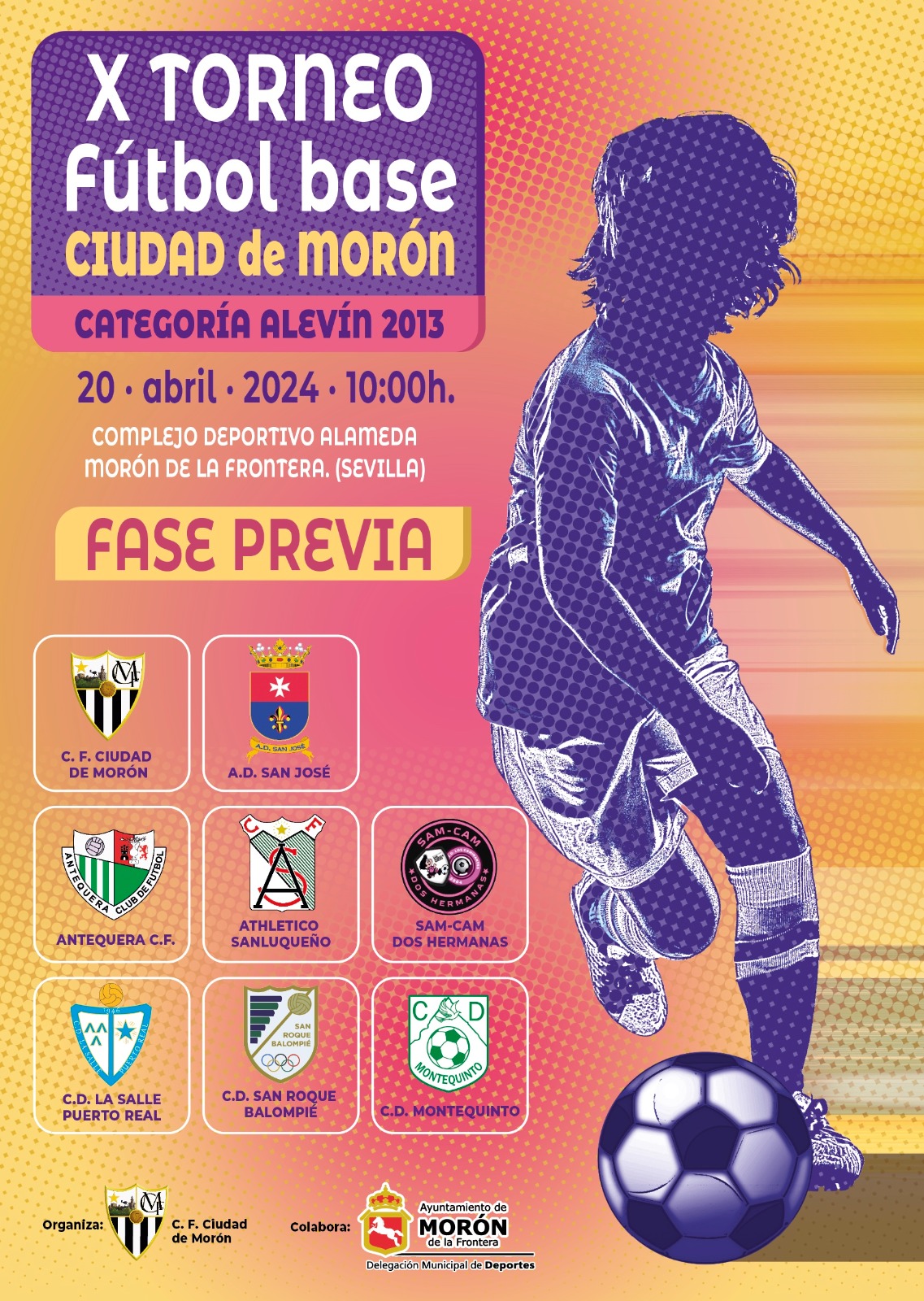 FASE PREVIA DEL X TORNEO DE FÚTBOL BASE CIUDAD DE MORÓN 2024