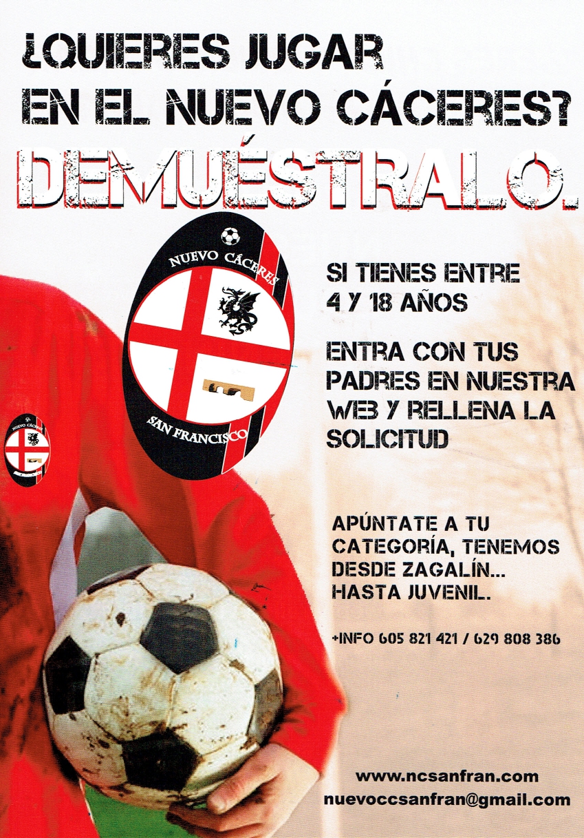Pruebas de acceso al club.