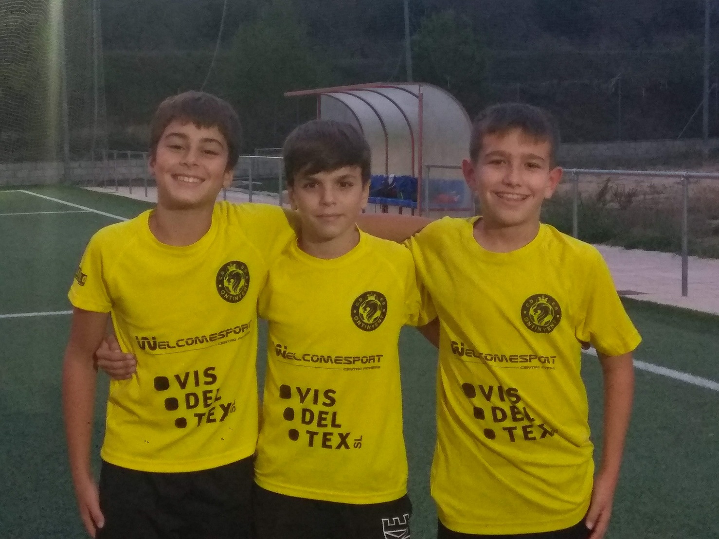 Arnau, Adrià i Borja tenen hui una cita amb el Villarreal CF