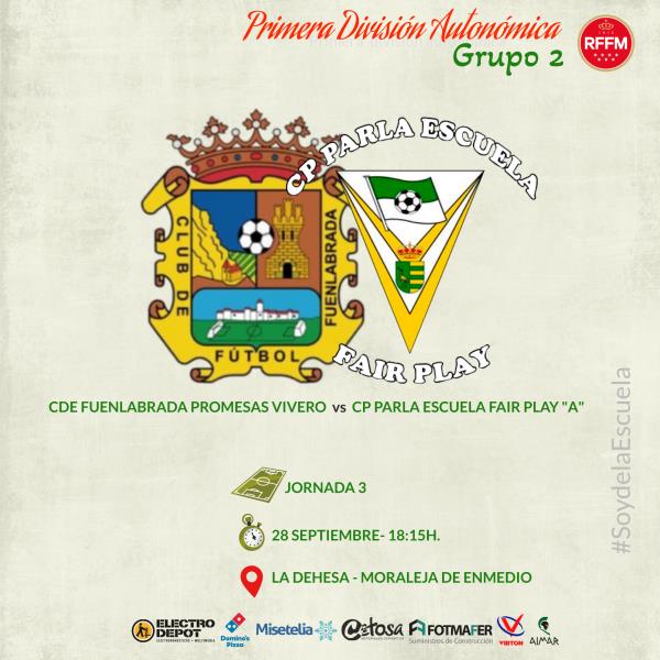 PREVIA CP PARLA ESCUELA - FUENLABRADA PROMESAS