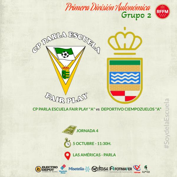 PREVIA CP PARLA ESCUELA - DEPORTIVO CIEMPOZUELOS