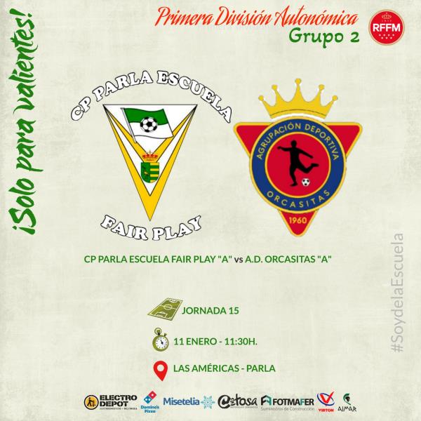 PREVIA CP PARLA ESCUELA - AD ORCASITAS