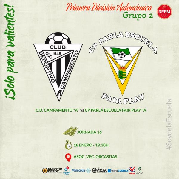 PREVIA CP PARLA ESCUELA - CD CAMPAMENTO