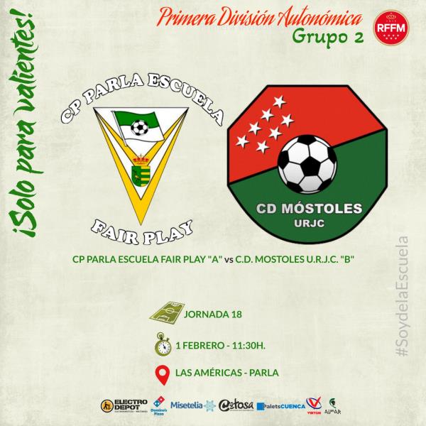 PREVIA CP PARLA ESCUELA - CD MÓSTOLES URJC 