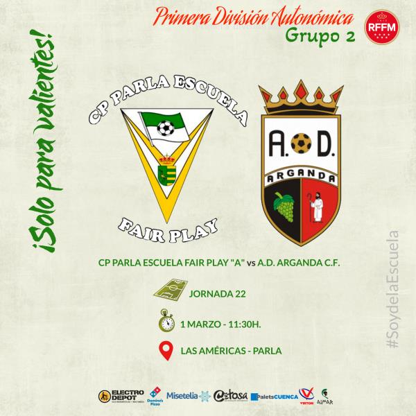 PREVIA CP PARLA ESCUELA - AD ARGANDA