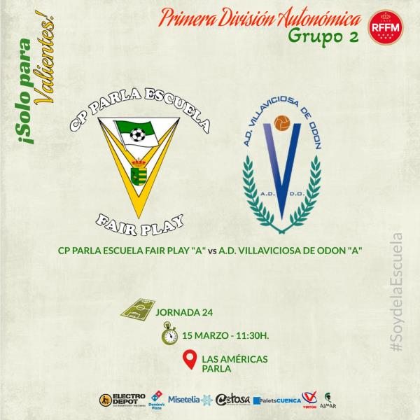 PREVIA CP PARLA ESCUELA - AD VILLAVICIOSA DE ODÓN