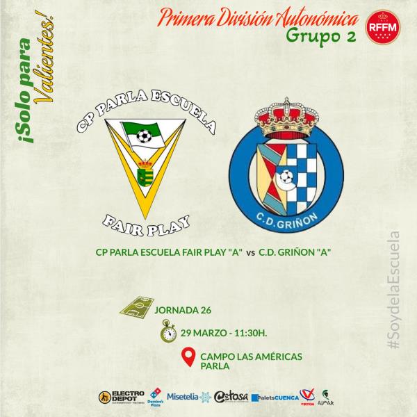 PREVIA CP PARLA ESCUELA - CD GRIÑÓN