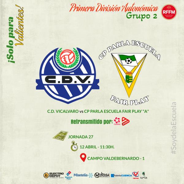 PREVIA CP PARLA ESCUELA - CD VICALVARO