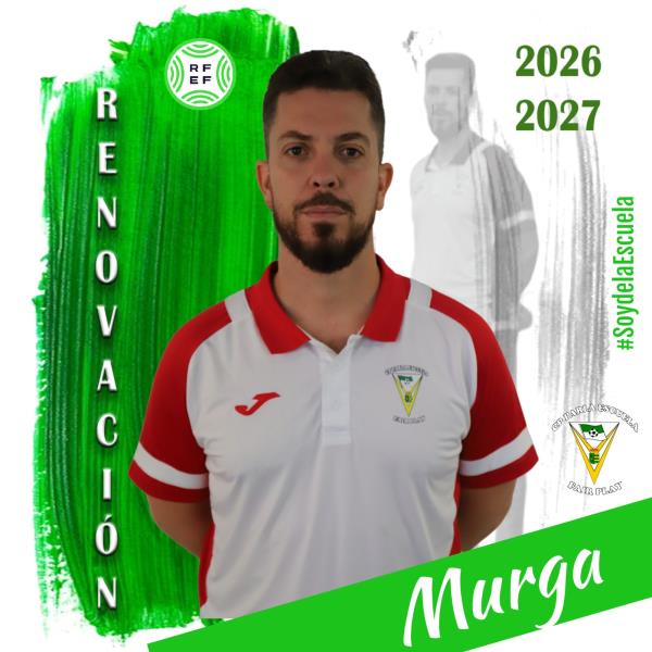 JORGE MURGA LLEVARÁ EL TIMÓN EN 3º RFEF