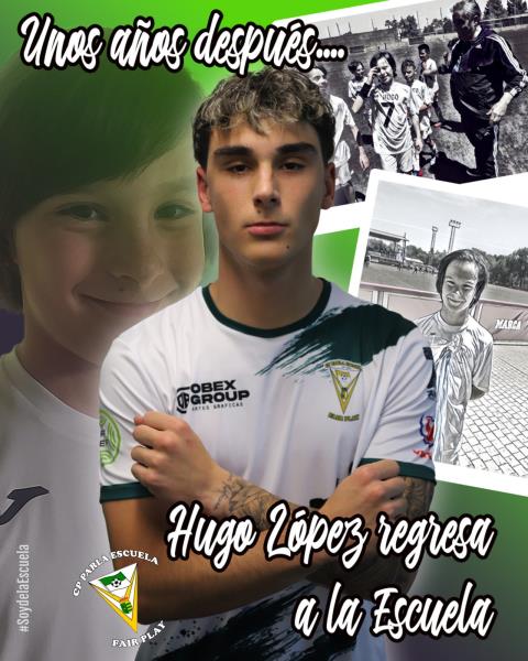 HUGO LÓPEZ REGRESA A LA ESCUELA