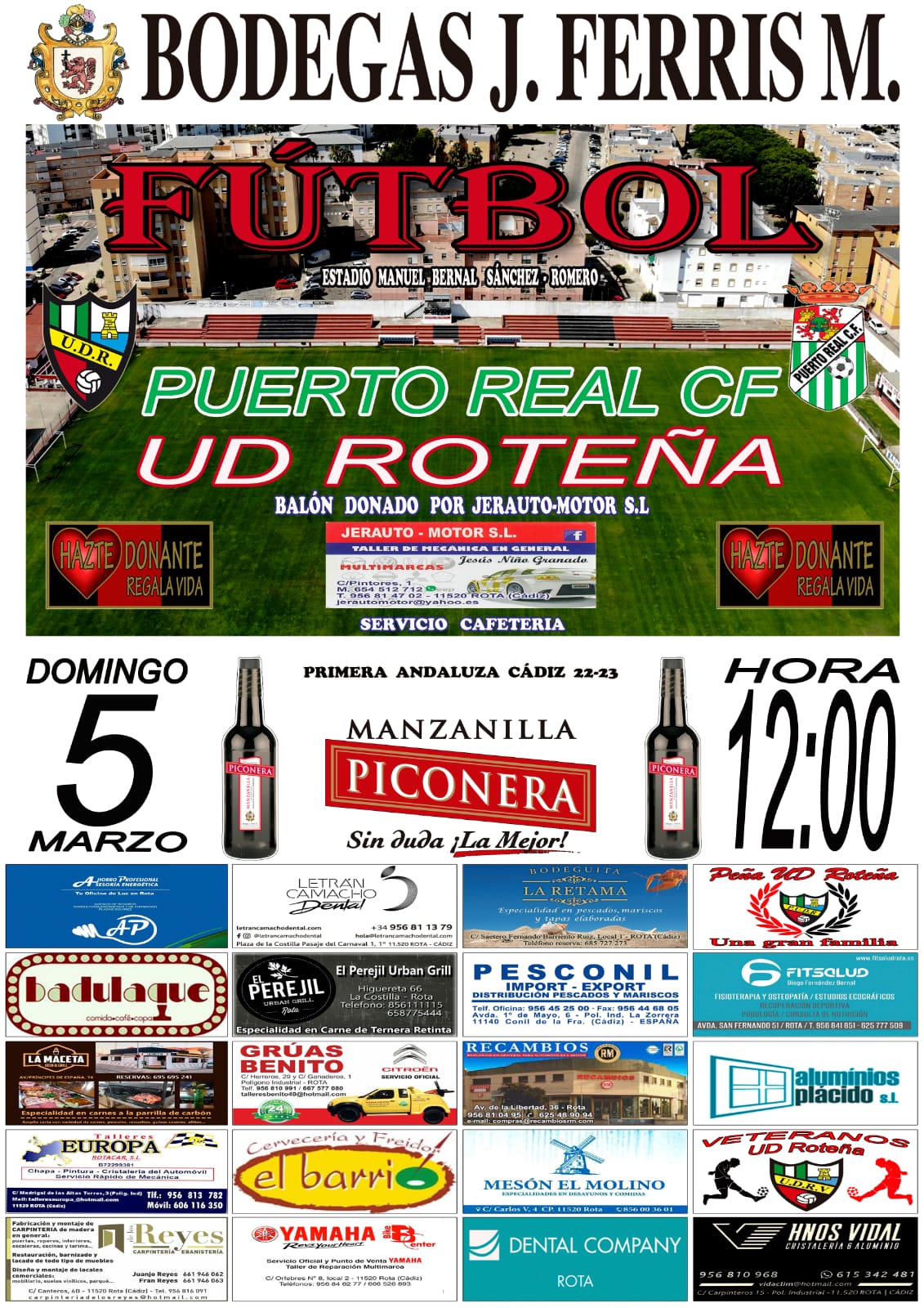 Previa UD Roteña – Puerto Real CF 