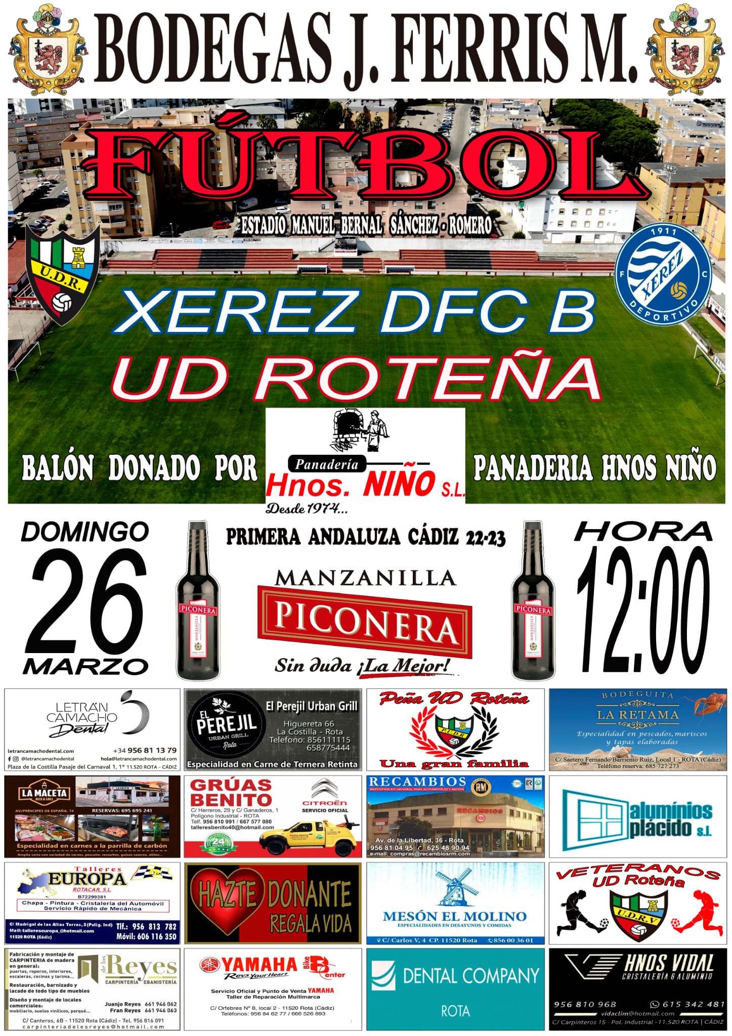 Previa UD Roteña – Xerez DFC B 