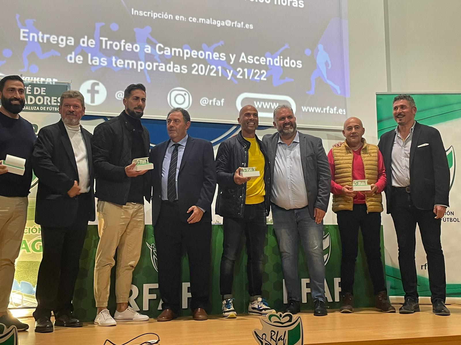 Entrega de trofeos Comité Entrenadores de Málaga