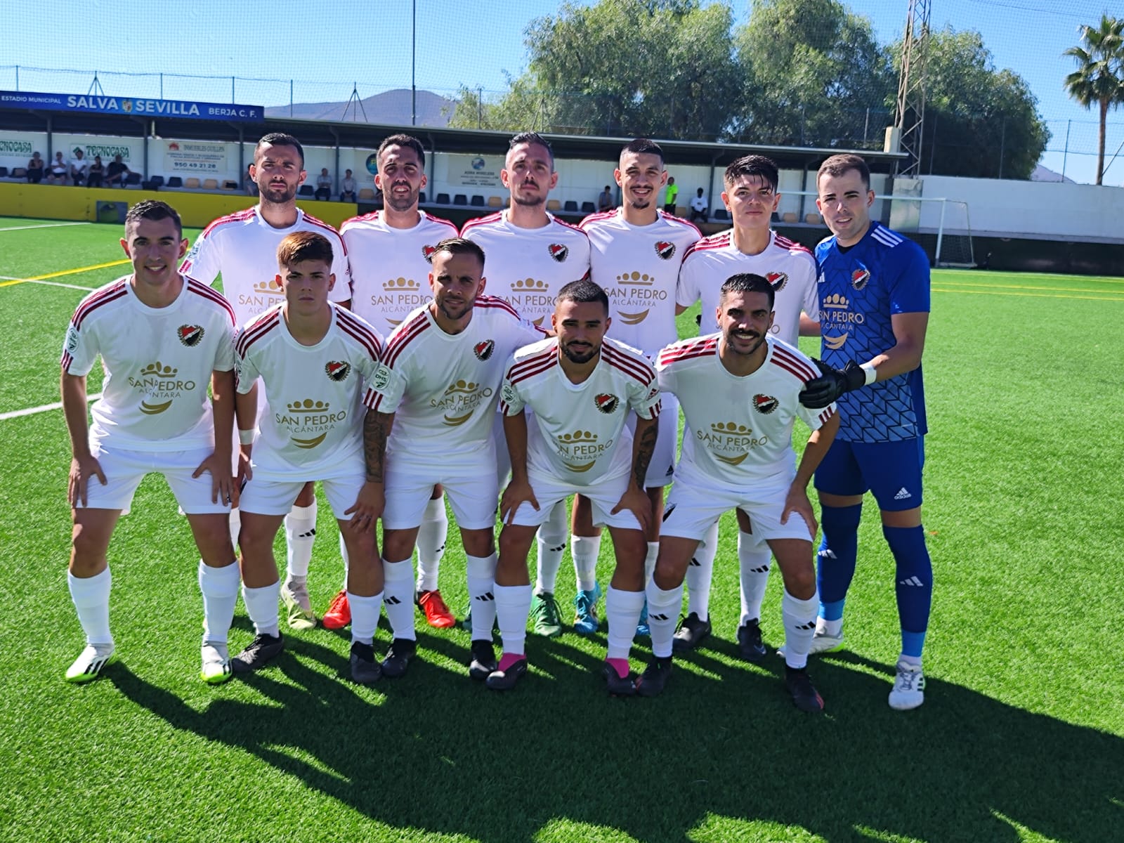 La UD San Pedro encaja su primera derrota en su visita a Berja