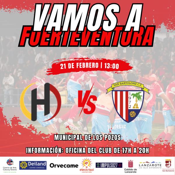VIAJE A FUERTEVENTURA PARA PRESENCIAR EL PARTIDO FRENTE AL CD HERBANIA
