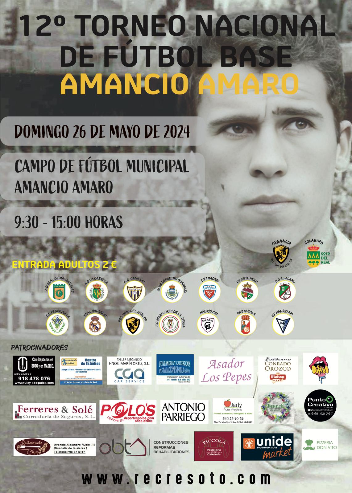 12º TORNEO AMANCIO AMARO