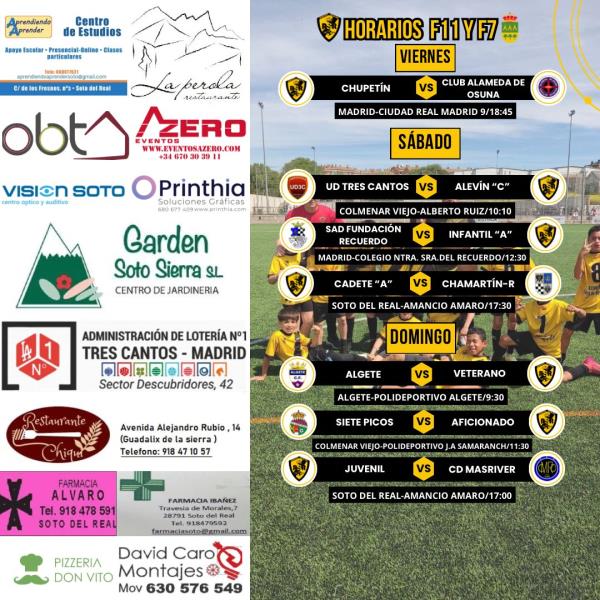 CARTEL SEMANAL F7 Y F11 - 24 AL 25 MAYO 2024-2025