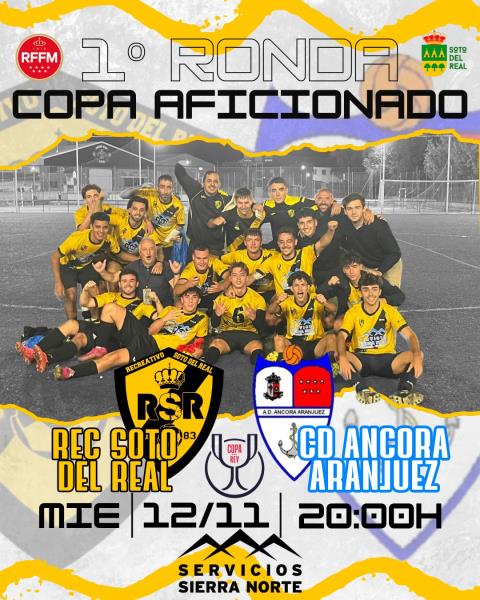 COPA RFFM PRIMERA RONDA