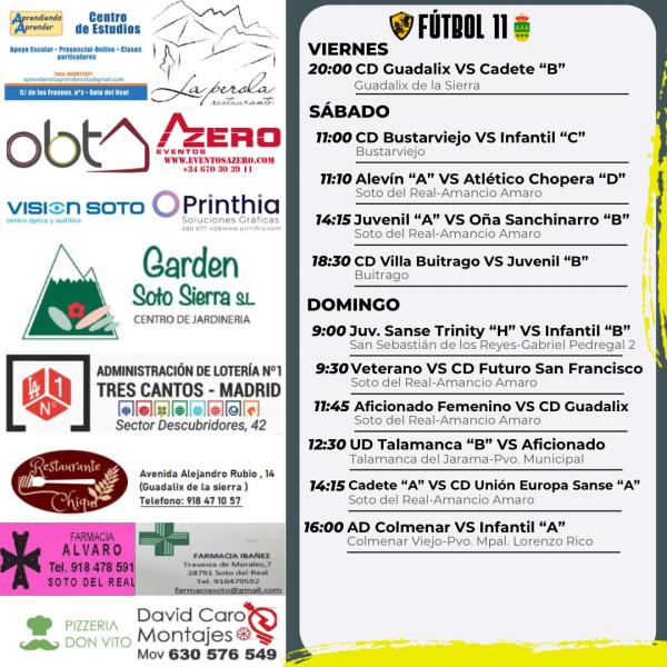 CARTEL SEMANAL F11 31 ENERO AL 01 FEBRERO 2025-2026