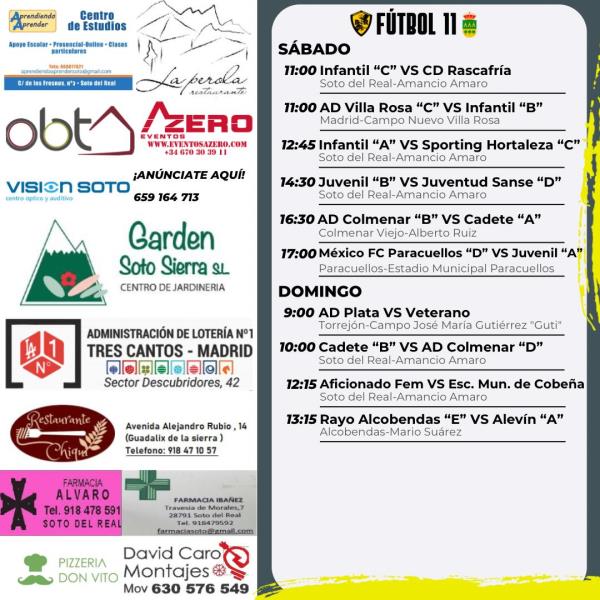 CARTEL SEMANAL F11  07 AL 08 MARZO 2025-2026