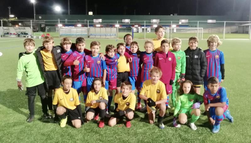 Barça Escola vs Aleví B