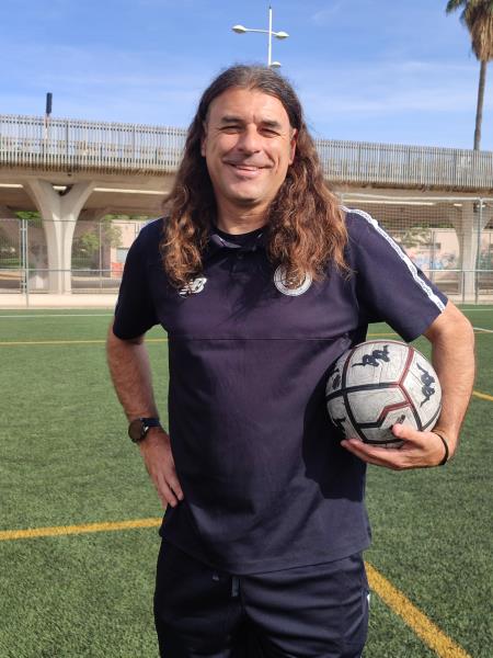 Jorge Navarro, entrenador Cadete B