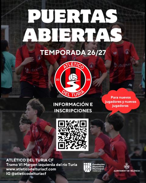 PUERTAS ABIERTAS TEMPORADA 26/27