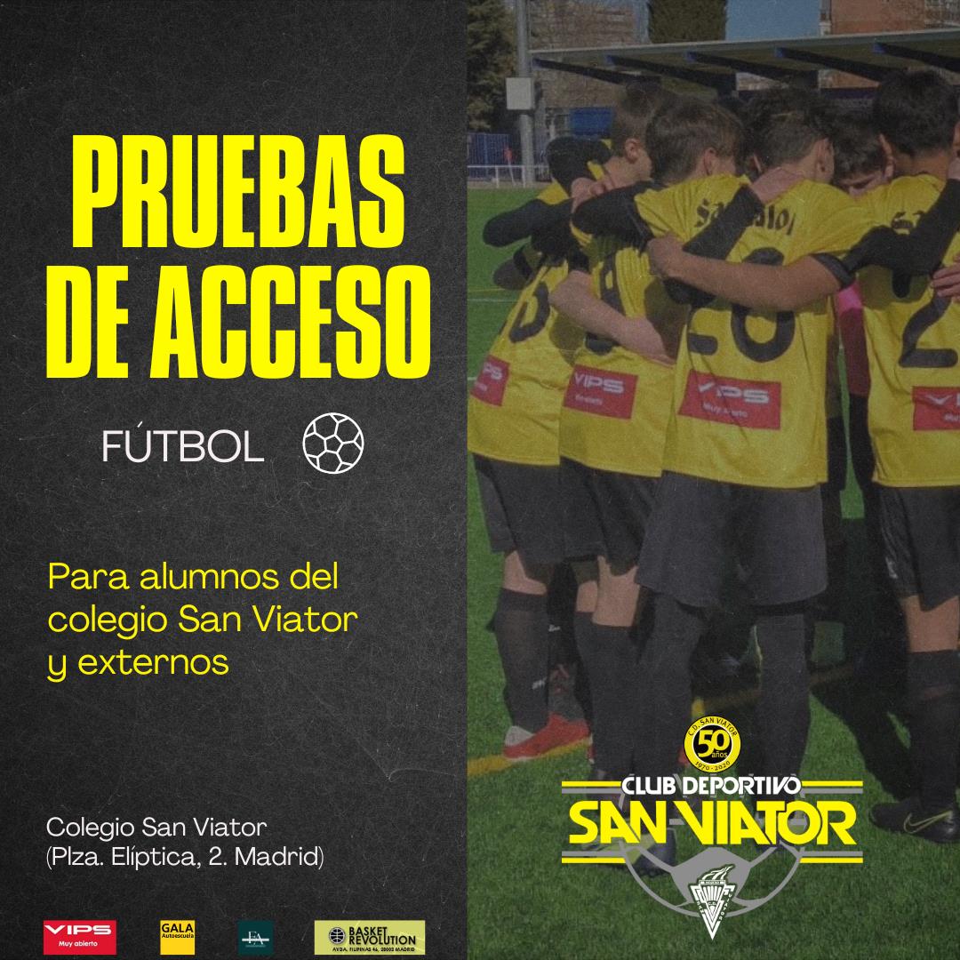 PRUEBAS DE ACCESO FÚTBOL 24/25