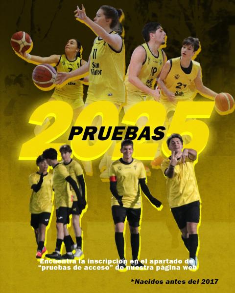 Pruebas de acceso temporada 25/26