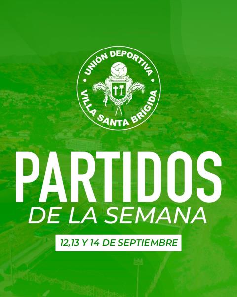 Partidos oficiales del fin de semana - 12 y 13 de septiembre