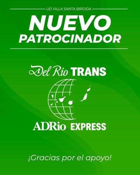 Del Río Trans y ADRio Express, nuevos patrocinadores del UD Villa Santa Brígida