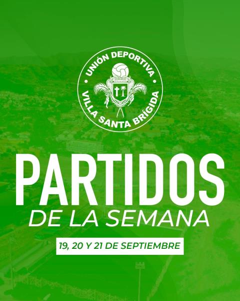 Partidos de la semana - 19, 20 y 21 de septiembre
