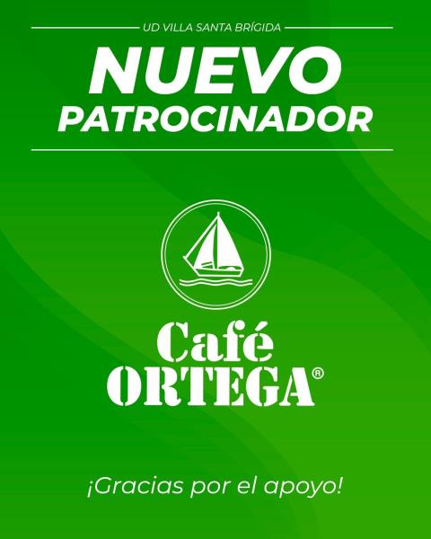 Café Ortega, nuevo patrocinador del UD Villa Santa Brígida