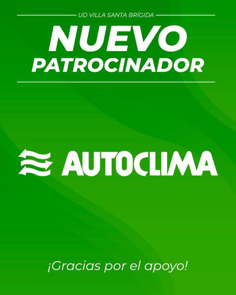 Autoclima, nuevo patrocinador del UD Villa Santa Brígida