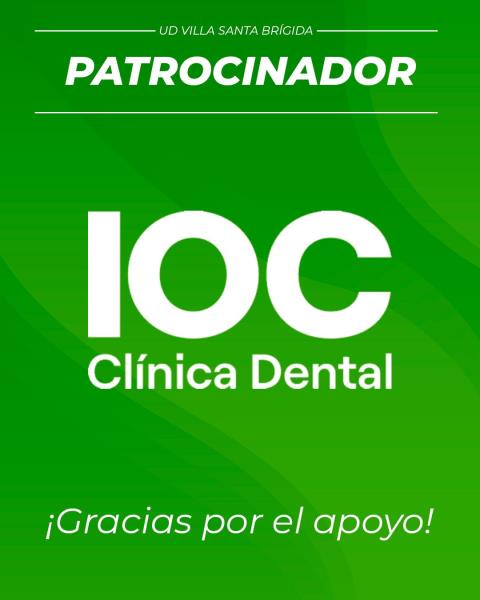 IOC Clínica Dental renueva su apoyo al UD Villa Santa Brígida