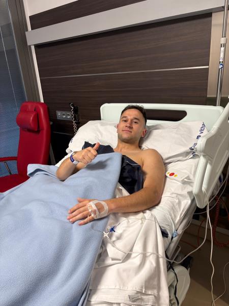 Javi Martel, operado satisfactoriamente de su lesión de ligamentos
