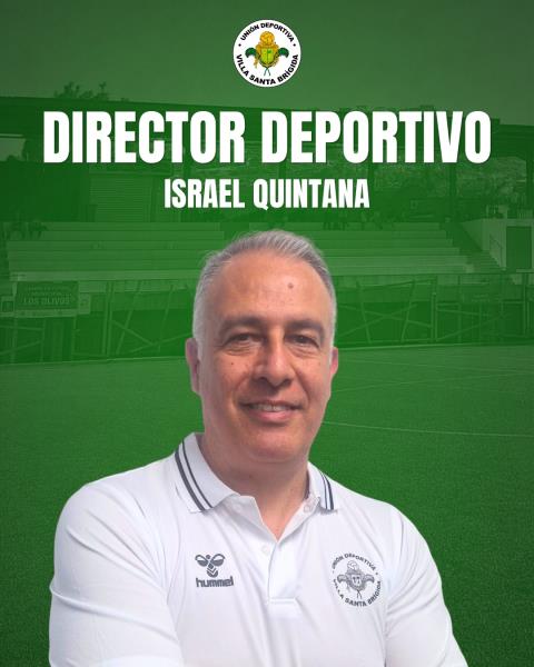 Israel Quintana, nuevo Director Deportivo del club
