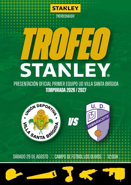 Presentación de nuestro Primer Equipo en el Trofeo Stanley ante la UD Tamaraceite